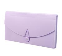 Acouto Expanding File Folder 13 Pockets Professional Documents File Folder for VAT Invoice Receipts and 13 You Space des Accordian FolderExpanding FolderExpandable (Purple)