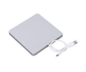 Acouto External DVD Drive USB 3.0 Type C CD Slim Portable CD DVD Optical Drive Rewriter Player for Laptop Desktop PC The CD Drive Boasts and Design It to in Your Trave External DVD