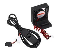 Acouto Extruder Hot End Fan DC 24V ABS Extruder Hot End Cooling Fan Replacement for Multi a Featuring This Designe FanHotend Heatsink FanExtruder