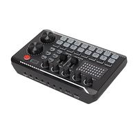 Acouto F998 Live Sound Card 16 Bits 44.1KHz Dual Channel Multifunctional Sound Mixer for Computers Mobile Phones Effects G 8 Live Modes: Card Has Various Modes