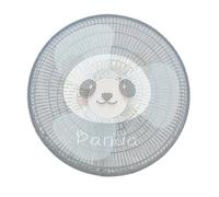 Acouto Fan Safety Mesh Net Cover, Round Electric Guard Dust Cover for Kids, Prevent Fingers from Getting Hurt, Lightweight and Washable, Suitable (Panda S Size 7 27cm / 10.6in)