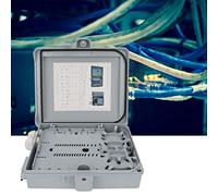 Acouto Fiber Optical Terminal Box 12 FTTH Fiber Optic Distribution Enclosure IP65 Integration the of the Cable C Optic Terminal BoxFiber BoxFiber Splice TrayFiber