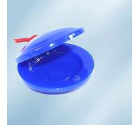 Acouto Finger Castanet Plastic Castanet Musical Instrument Rhythm Educational Toy for Kids Premium Plastic Has Finger CastanetCastanetCastanet ToyPlastic CastanerCastanet Musical (Blue)