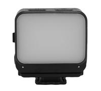 Acouto Flash and Selfie Light Fill Light with Magnetic Mount, 3-Color Temperature, IPX4, Cold Shoe Mount, for Photography, Video Recording Professional LED Camera Camera Fill