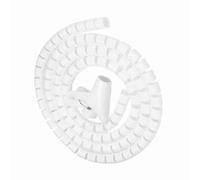 Acouto Flexible Spiral Tube Cable Wire Wrap Cord Protector Wire Storage White 3.0m * 16mm reusable. Easily Can the Off y Spiral Wrap TubeCable OrganizerWire WrapCord ProtectorWire (1.5m*16mm)