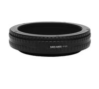Acouto Focusing Helicoid Adapter Focusing Tube Helicoid Extension Tube M65 17-31mm Adjustable Lens Modification Anti Reflection Interior with M65 Male Female Thread