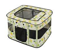 Acouto Foldable Cat House REMOVABLE Skylight Breathable Cat Delivery Room Dog Playpen for Pet Supplies L 90x70x60cm / 35.4x27.6x23.6in Green Open Adjust and Will Door Adopts REMOVABLE (Green)