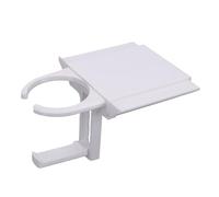 Acouto Foldable Under Desk Cup Holder for RV Car Truck Boat with High Strength ABS Plastic Folding Design Easy Install Under Dashboard or Table