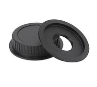 Acouto For CEOS Lens Adaptor with Back For C Mount Lens to For EF EFS Camera Mount Camera C- o For - AdaptorLens AdaptorC- AdaptorLens Adaptor and Back CapLens