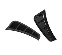 Acouto Front Bumper Side Splitter Carbon Fiber Style ABS Side Spoiler Shockproof Trim Universal Fit for Cars for Accord Drivers Seeking Front End Styling (Glossy Black)