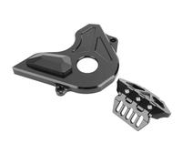 Acouto Front Sprocket Chain Guard CNC Aluminum Cover Fit for CBR650F CB650R Sprocket Chain GuardSprocket ProtectorSprocket CoverFront GuardSprocket