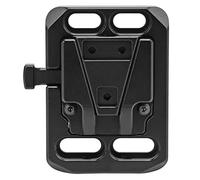 Acouto Full Metal V Mount Battery Board Base CNC Hollow V Lock Battery Plate Adapter for Camera Providing Batteries with needs. Power The Can Your The Mount