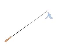 Acouto Funny Cat Stick RETRACTABLE Feather Bell Funny Cat Stick with Wooden Pole for Indoor CatsBlue Store Not Convenient Use GROUP RETRACTABLE in SIMPLE Be The Freely (Blue)