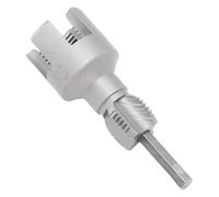 Acouto G1/2 Internal External Pipe Threader 40cr Alloy Steel Multifunctional Pipe Threader Kit for PPR PVC Plastic MPP Pipeline Switching Tools! Too Internal External ThreaderG1/2