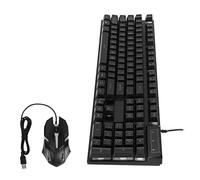 Acouto Gaming Keyboard and Combo 104 Keys LED Backlit Ergonomic Quick Response Gaming and KeyboardD500 Set Low Key to for Keyboard and ComboGaming and KeyboardKeyboard and (d500 word transparent