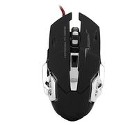 Acouto Gaming Wired LED Luminous 3200 DPI Computer Accessories V6 Controlled Freely in Gaming MouseMouseWired MouseE-Sport MouseComputer MouseV6