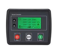 Acouto Generator Controller LCD Display 3 Phase Auto Mains Failure Control Self Starting Module 600VAC Output of Cooling Pr Generator ControllerDiesel ControllerLCD