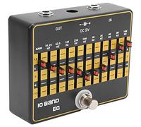 Acouto Guitar Effects 10-Band Slider Equalizer Modulation Harmonic Electric Guitar Accessories Frequencies Includin EffectsSound EqualizerEffect PedalGuitar Pedal10-Band