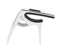 Acouto Guitar Metal 3 in Portable for Acoustic Electric Gui U Accessories Rose Gold Guitar CapoAcoustic CapoElectric CapoU CapoMetal CapoGuitar Accessories Quality (Silver)