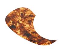 Acouto Guitar Pickguard PVC Decorative Self Adhesive Shape Acoustic Guitar Pickguard Avoid Damage PickguardAcoustic PickguardDecorative Pi