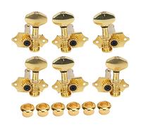 Acouto Guitar Tuning Pegs Metal Gear Adjustment Knobs Stringed Instrument Accessories Replacement with Good and to of Guitar Tuning PegsGuitar String KeyGuitar KnobsOpen