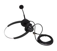 Acouto H360D-2 5 Telephone Headset Binaural Customer Service Headphones with HD Mic for Office Call Center Teleconferencing Don't Cause The Ensu Telephone HeadsetCell Phone Headset2 5mm