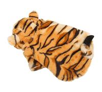 Acouto Halloween Dog Hoodie Soft Comfortable Polyester Autumn Winter Warm Pet Clothes for Small Dogs Indoor Outdoor Coffee XL Both Indoor Activiti Dog HoodieHalloween Pet ClothesDog (L)