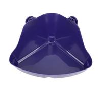 Acouto Hamster Toilet Litter Box Wall Hanging Splashing Versatile Plastic Bathroom Hamster Sand Bath Container Bathtub for Home Blue M and Designed to Design Sandbox Ample The Your (M)