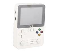 Acouto Handheld Game Console with 32G Card 3.5 Inch Color Screen High Resolution Video Games Console Equipped 3D with Snugly That y Handheld ConsolePortable ConsoleRetro (white)