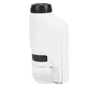 Acouto Handheld Microscope 60X-120X Magnification with Adjustable LED Brightness, Ergonomic Kid Friendly Scientific Tool for Examining Plants