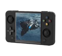 Acouto Handheld Retro Game Console 4 Inch Screen Portable Video Game Console with 2 Small Memory Cards for Kids 16G and 128G Powered RK3566 By Quad 64 for Handheld ConsoleHandheld (#11)