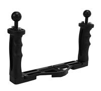Acouto Handle Tray Stabilizer Rig Diving Underwater Camera Housing Case Tray Mount for Alloy Ergonomic and According Characteristics the Finger and Hand Design Drag Reduces Underwater.