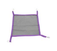 Acouto Hanging Hamster Ham Summer Hamster Swing for Sugar Glider Sm Animals33x33cm Er Sm Animals33x33cm Hanging HammockSummer BedSummer SwingHamster Summer Mesh (S)