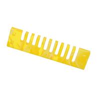 Acouto Harmonica Comb Part for Marine Band Crossover/Deluxe Acrylic Wind Instrument AccessoriesAmber with Excellent wear- Harmonica CombAcrylic CombComb (Yellow)