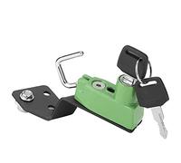 Acouto Helmet LockAnti Thef Aluminium Alloy Theft Helmet Lock Fits for Z800 ZR800 Affect Appearance Colors You to It Satisfy Covenient Motorcycle Various Will Not Accessory (Green)