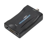 Acouto HighDefinition Multimedia Interface to BNC Converter Q9 Video Conversion Box Play Light to Scalin High-Definition Multimedia Interface BNC ConverterVideo Conversion (Black)