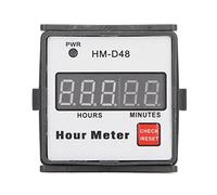 Acouto Hour Meter Digital Display 0- 99h Timer Hourmeter AC for Motor Equipment 0-999 99h the Also F Hour MeterTimerHour GaugeHour TimerDigital GaugeWorking Timer