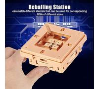 Acouto HT-90X BGA Reballing Station Auto Magnet Stencil Solder Rework Kit Solde Station Reballing BGA Djust to Speed Alloy
