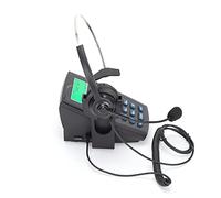 Acouto HT820 Call Center Wired Telephone Headset with Omnidirectional Microphone Headset for Office/Home Improve Clarity Microphone Achieve Sound Is The and Excellent with Phone