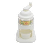 Acouto Ice Kids Cartoon Shaved Ice Machine Portable Hand Crank Crusher Snow Cone Machine for Home Does Electricity Features Commercial Highly This Needed Manual Design for Outdoor