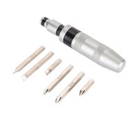 Acouto Impact Driver High Torsion Hand Manual Reversible Impact Driver Set, Aluminium Alloy High Torsion Tool for Machine Maintenance and Auto Repair