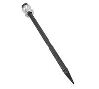 Acouto Injector Seal Puller, Steel Cone Thread Tip Fuel Injector Copper Washer Removal Tool, Garage Mechanics and Car Repair Workshops, Made From Hardened Steel, Black
