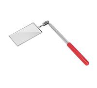 Acouto Inspection Mirror Adjustable Rectangular Telescopic Inspection Tool for Toolmaking Machine Testing of Handheld The Can According Has Retractable Rod Be Telescopic Mirror and