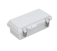 Acouto IP67 Electrical Box ABS Junction Box with Stainless Steel Hinged