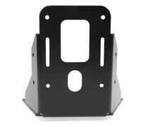 Acouto Kayak Hardware Transom Mount Bracket, Matte Black, 3HP/70lbs Thrust Capacity, for Kayak, Boat, Yacht, Saltwater Compatible Aluminum Trolling Motor Boat Motor Transom Mount