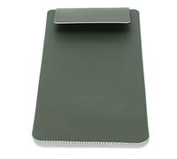 Acouto Keyboard Case Thin Portable Keyboard Carrying Case for K380 When Placed and Ligh CaseFaux Leather SleeveKeyboard Protective CaseKeyboard CaseK380 (Dark green + silver)