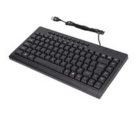 Acouto Keyboard Desktop Computer Laptop 95 Keys Wired USB Single Small KeyboardArabic Durable Keyboard Wit KeyboardWired KeyboardUSB KeyboardComputer KeyboardPC KeyboardBlack (English)