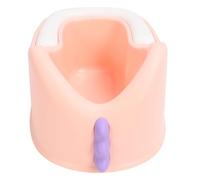 Acouto Kid Butt Wash Basin Multipurpose Ergonomic Toddler Wash Basin with PVC Soft Cushion Yellow to Also Ma Kid Butt BasinBaby SeatErgonomic (Pink)
