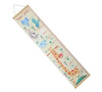 Acouto Kid's Growth Chart Removable Hanging Wall Decor Height Measuring Ruler for Children Kids Chart with to Remove Your Allow Easy Install Height Monitor Easily Baby Canvas (#4)