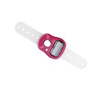 Acouto Lap Counter For Swimming Electric Finger Counter With Resettable 5 Digit Lcd Hand Tally Counter For Praying And Walking Abs+Siliconelt Swimming Lap Counter Finger Counter (Pink)